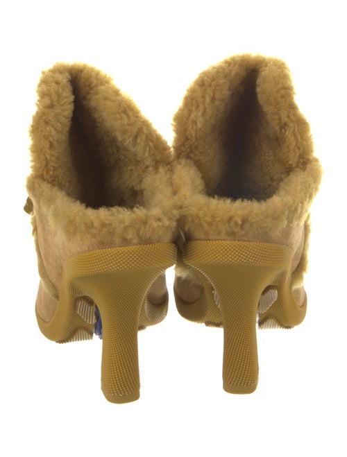 Burberry Suede Mules