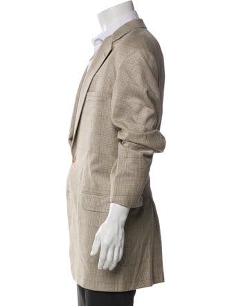 Burberry Wool Patterned Blazer