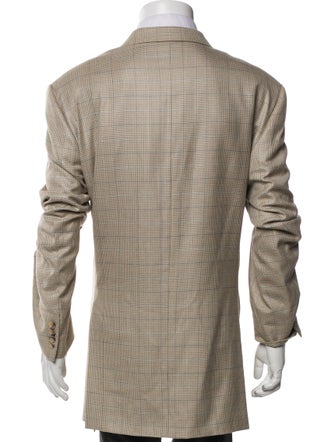 Burberry Wool Patterned Blazer