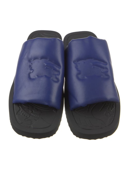 Burberry Leather Slides
