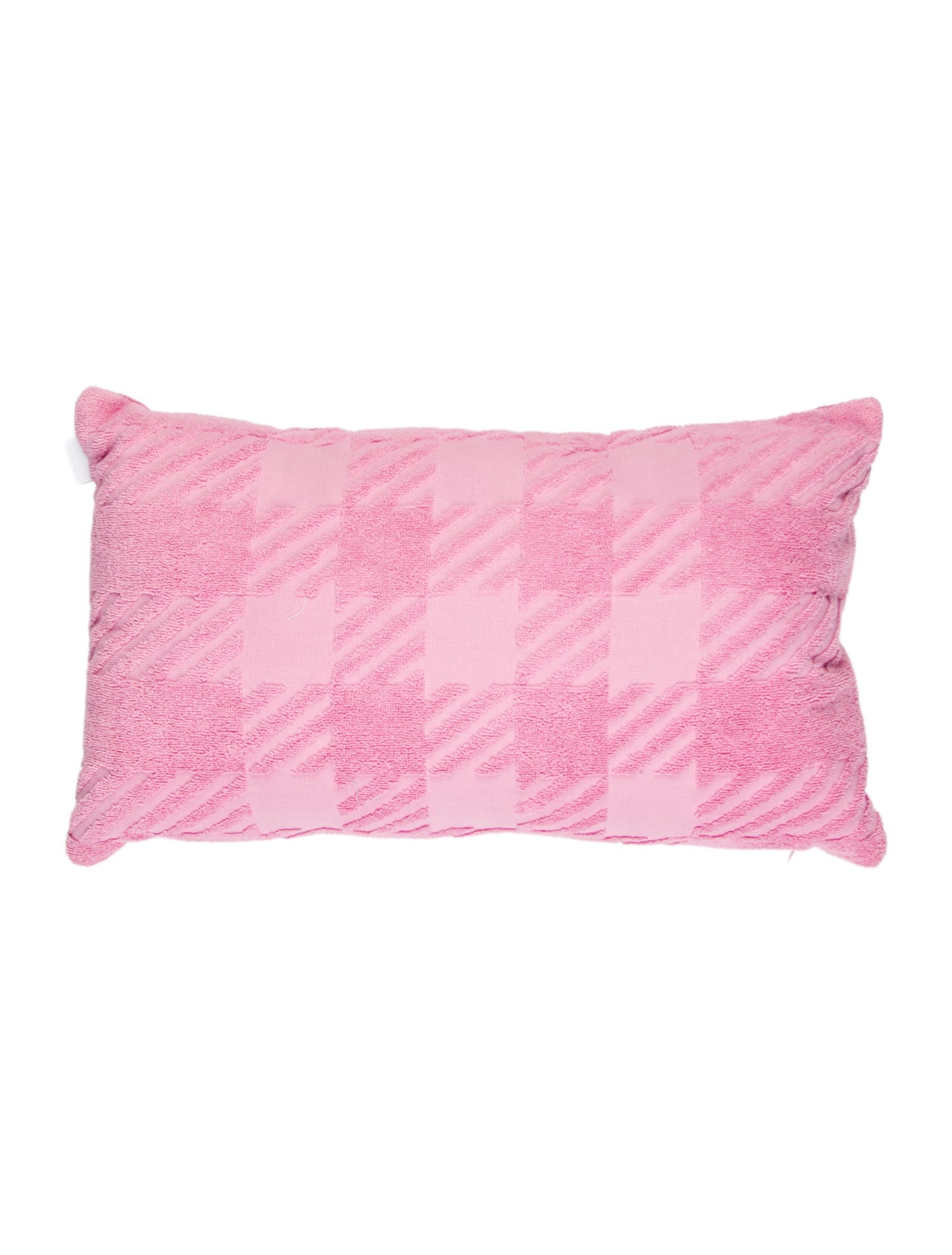 Burberry Jacquard Check Terry Cloth Cushion w/ Tags