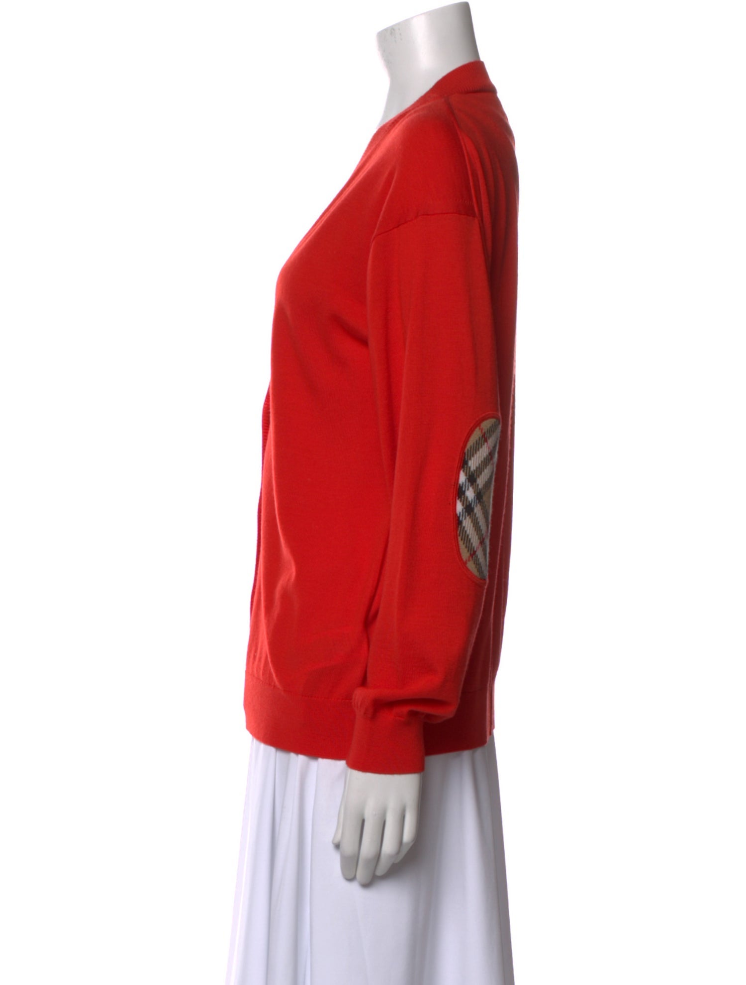 Burberry Merino Wool V-Neck Sweater