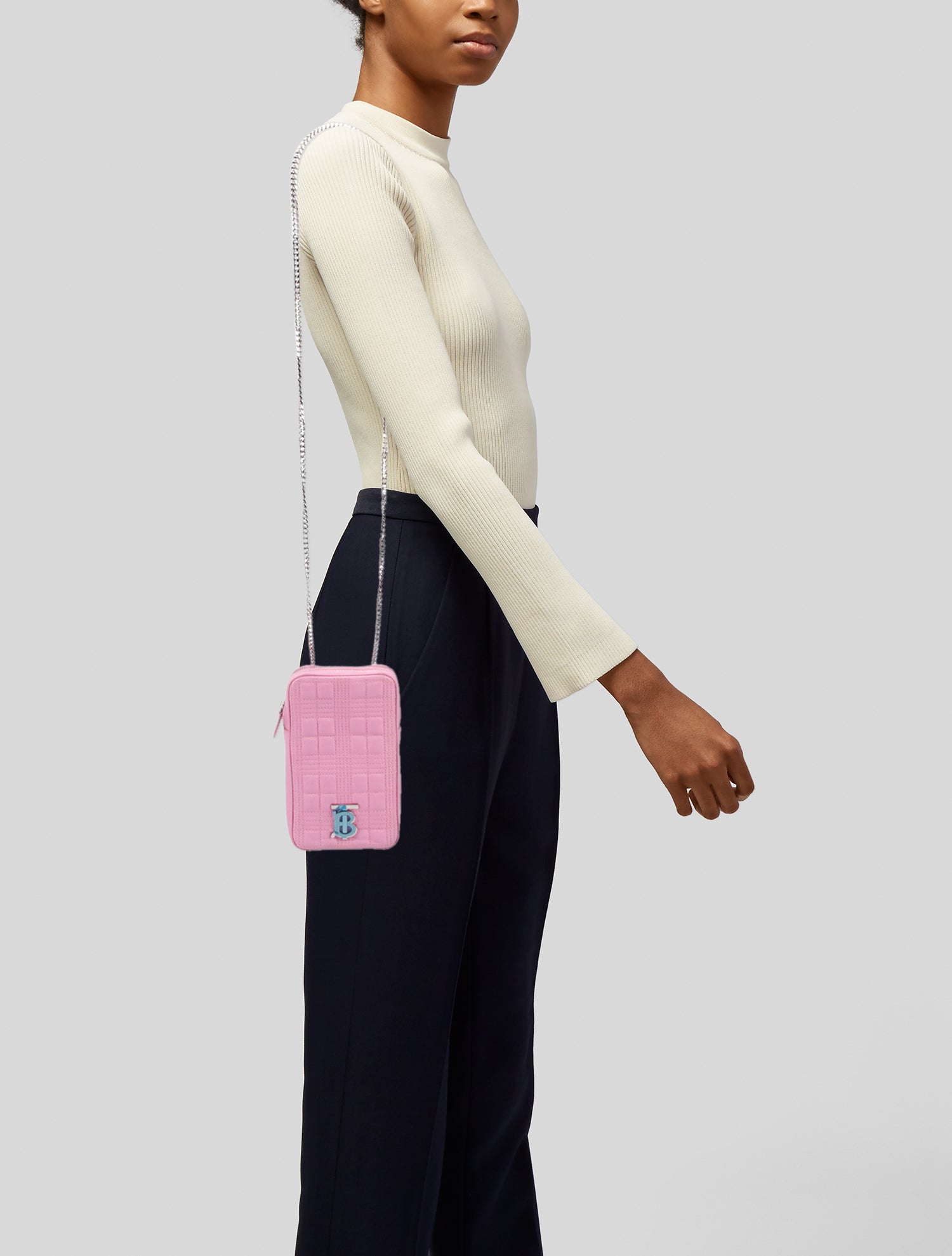 Burberry TB Monogram Crossbody Bag