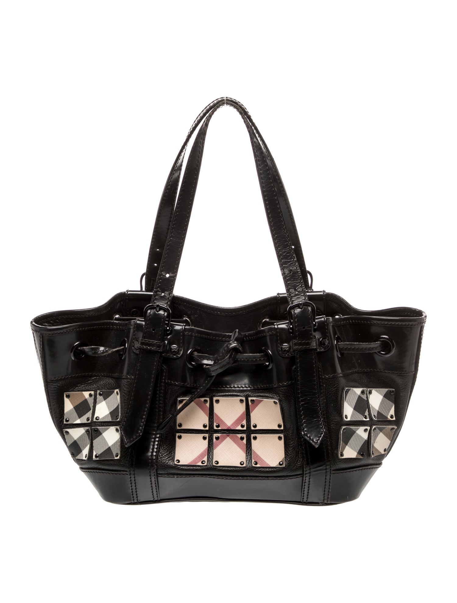 Burberry Super Nova Check Shoulder Bag