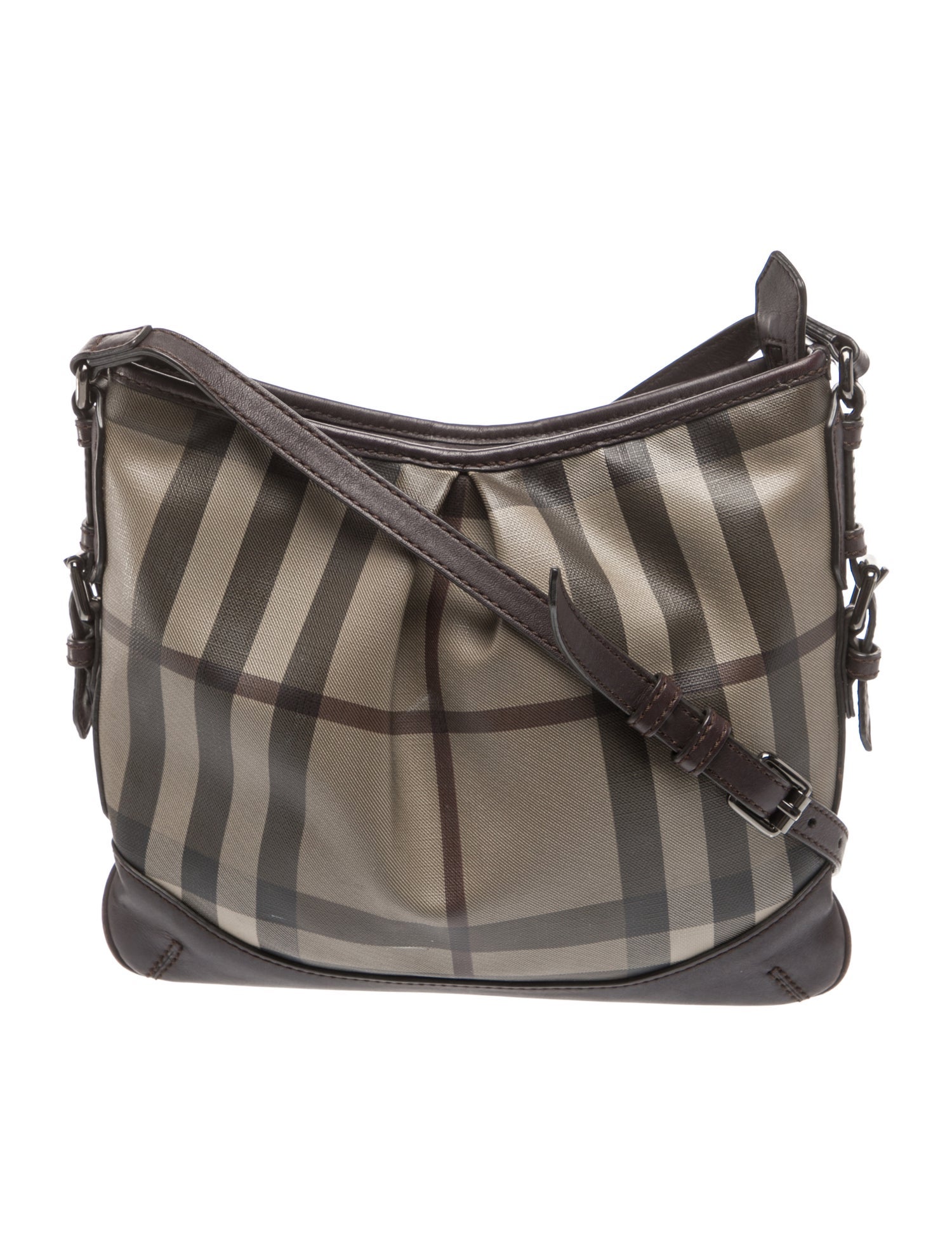 Burberry Smoked Check Messenger Bag
