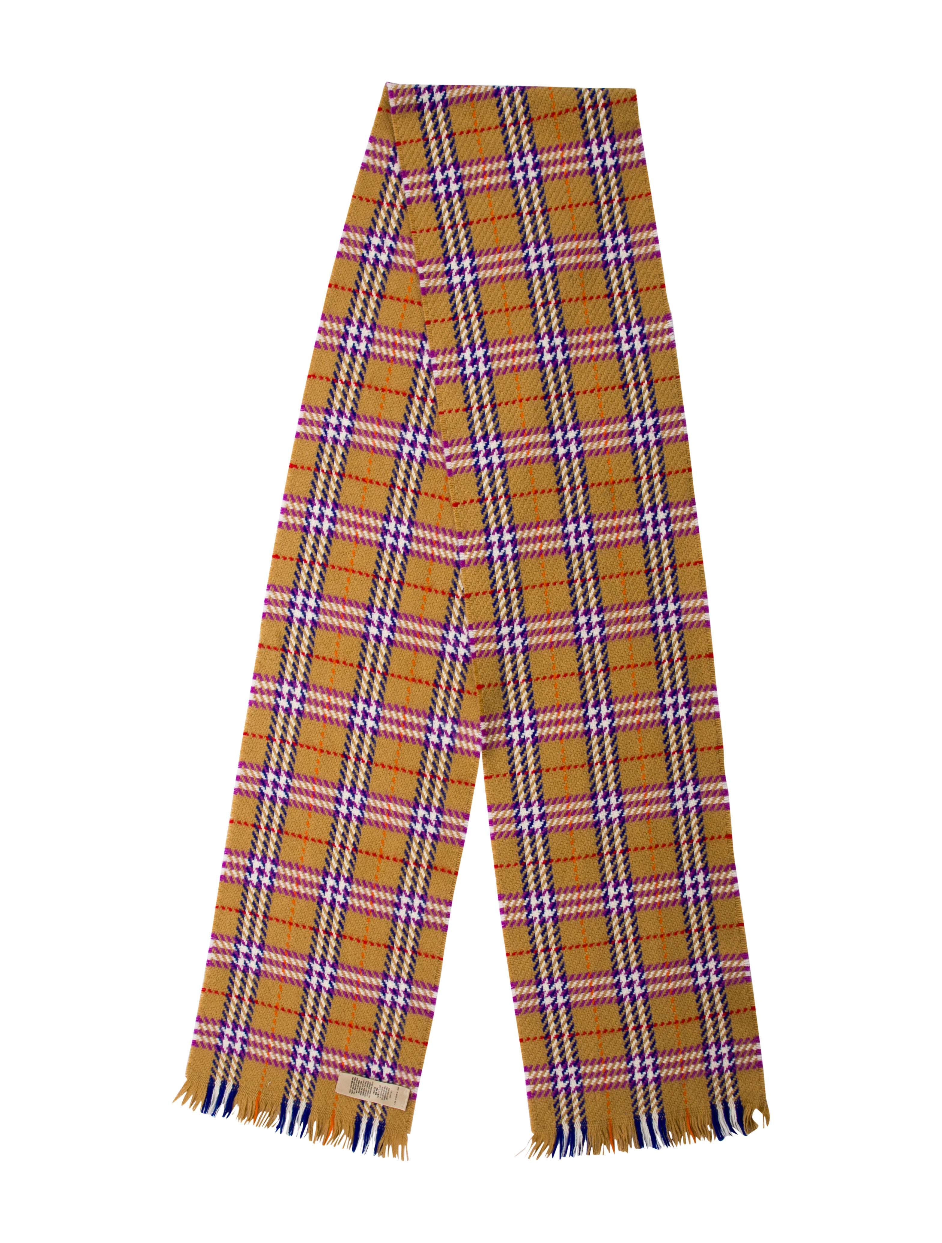 Burberry Merino Wool Printed Scarf