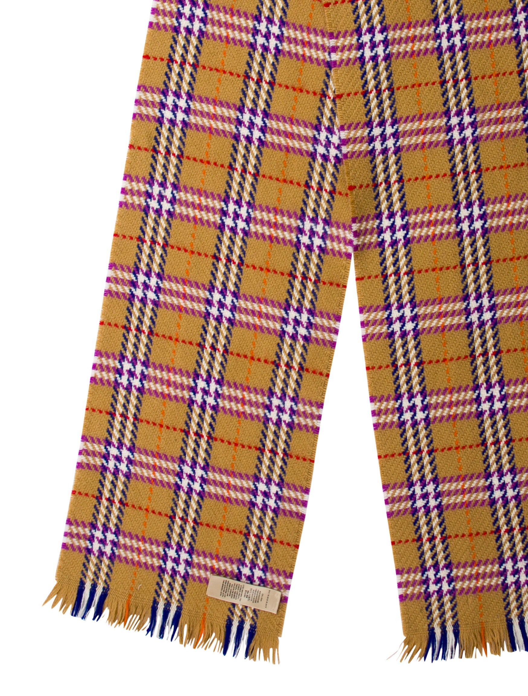 Burberry Merino Wool Printed Scarf