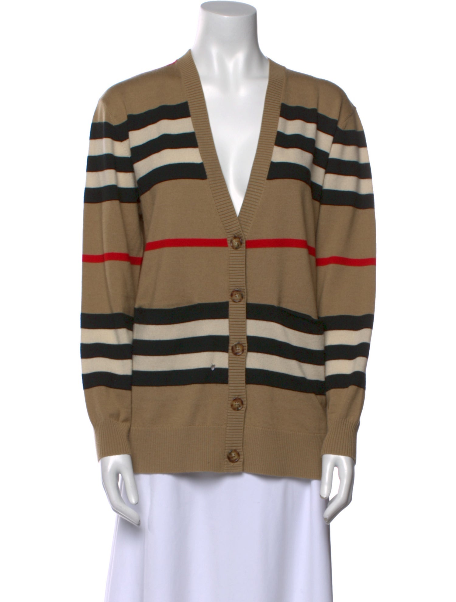 Burberry Merino Wool Striped Sweater
