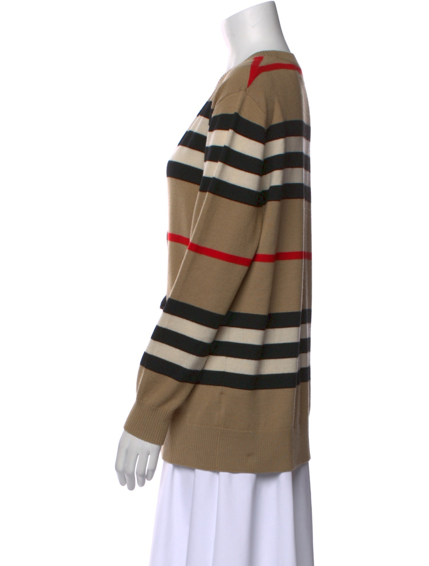 Burberry Merino Wool Striped Sweater