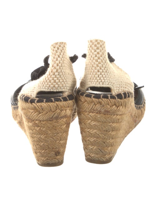 Burberry Nova Check Pattern Canvas Espadrilles