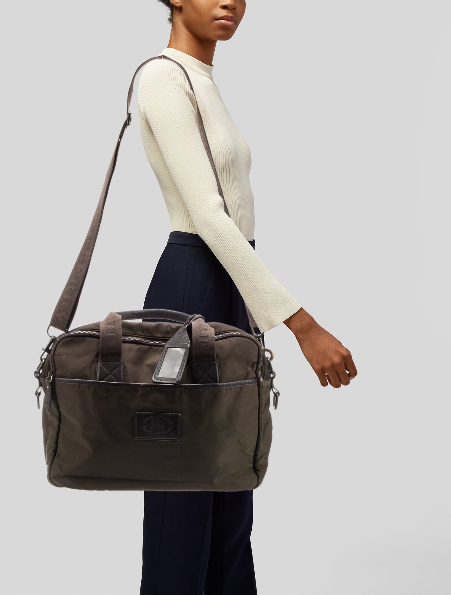 Burberry Nova Check Messenger Bag