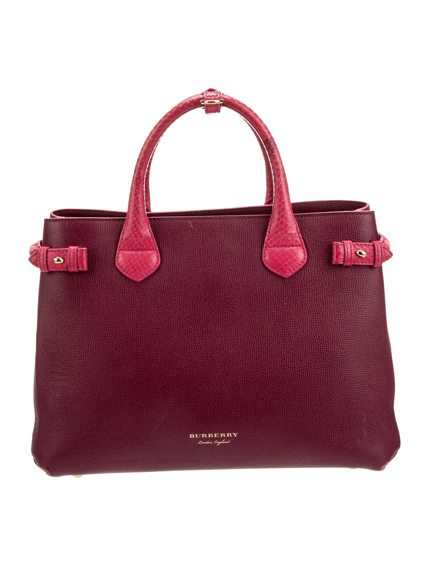 Burberry House Check Top Handle Bag