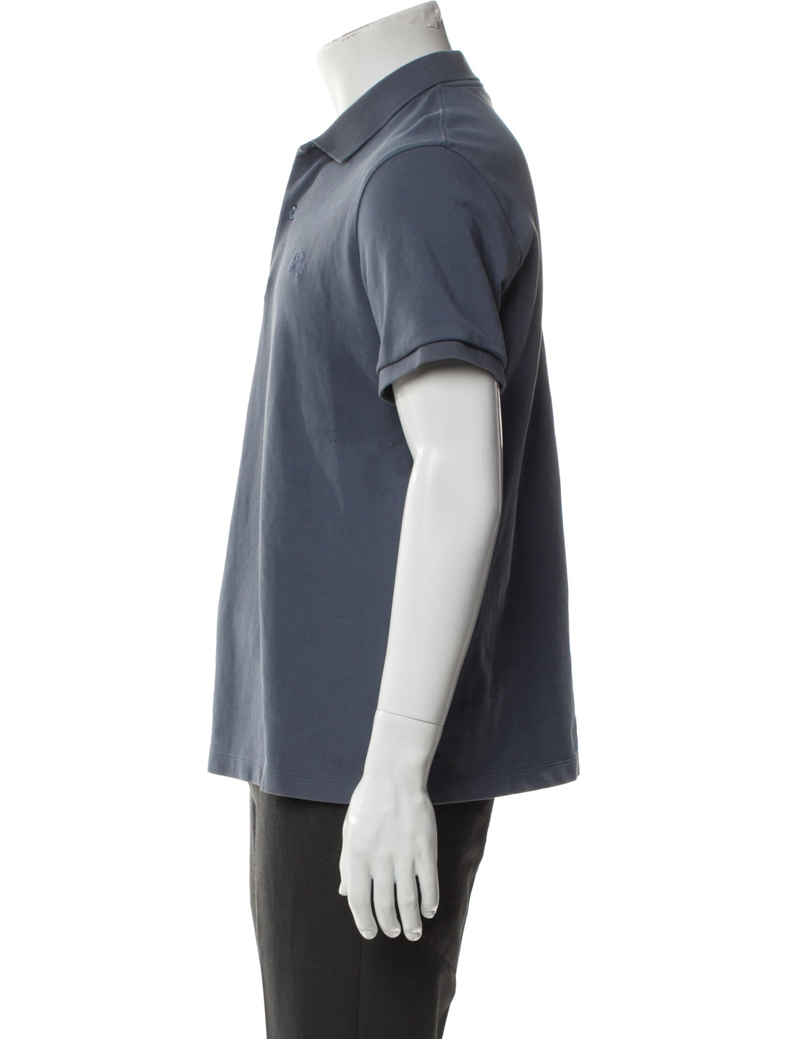 Burberry Brit TB Monogram V-Neck Polo Shirt