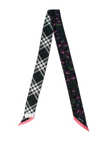 Burberry Scarves and Shawls Silk Printed Scarf