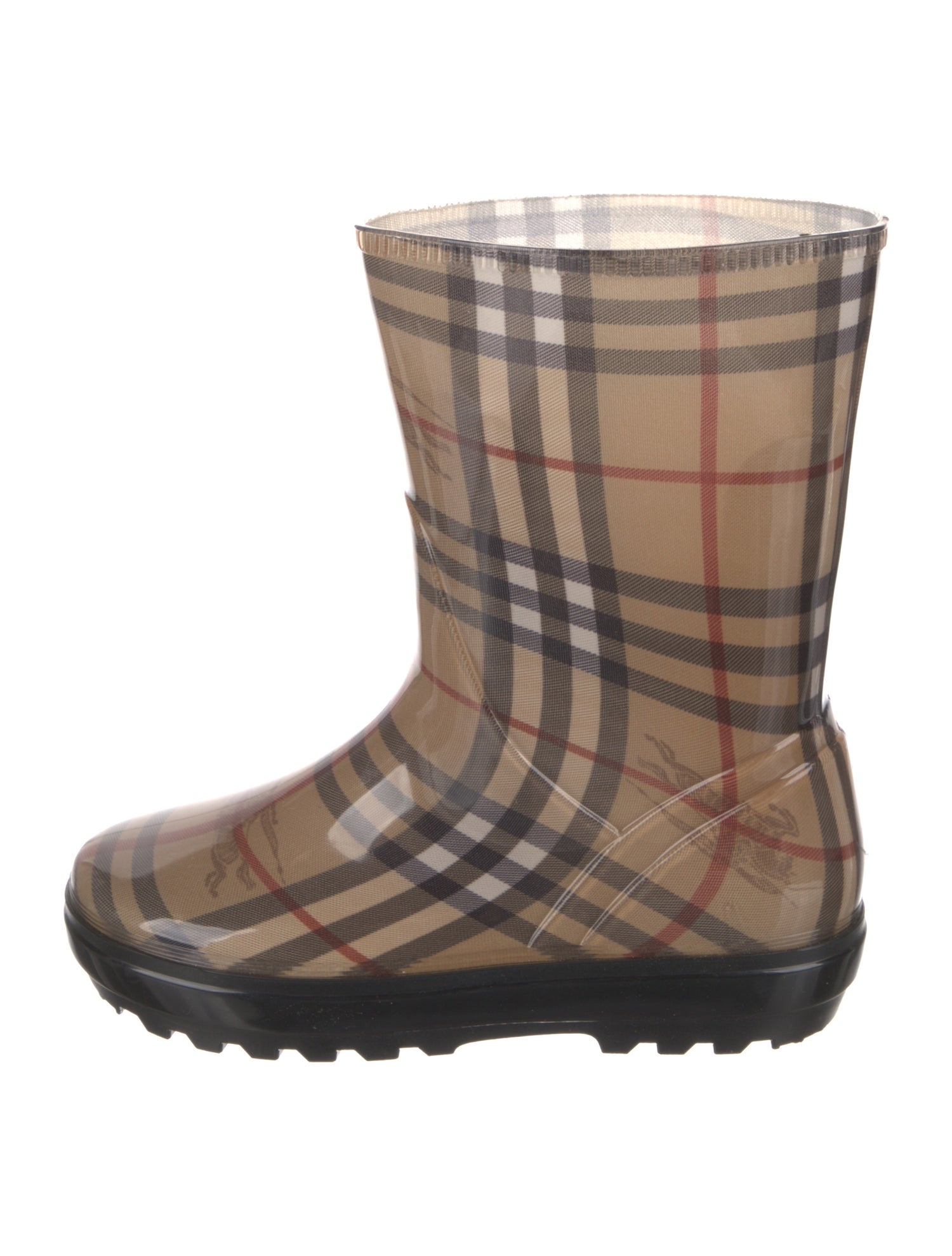 Burberry Haymarket Check Rain Boots