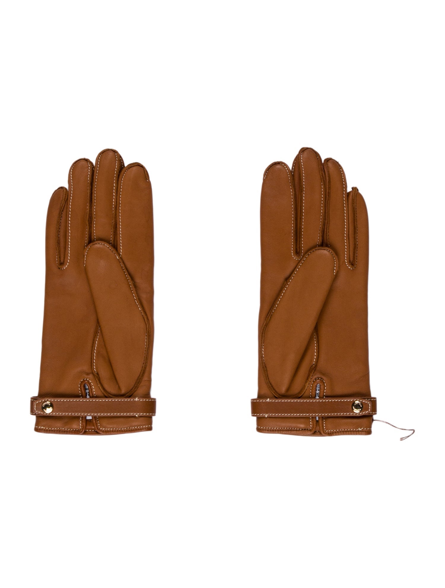 Burberry Logo Leather Gloves