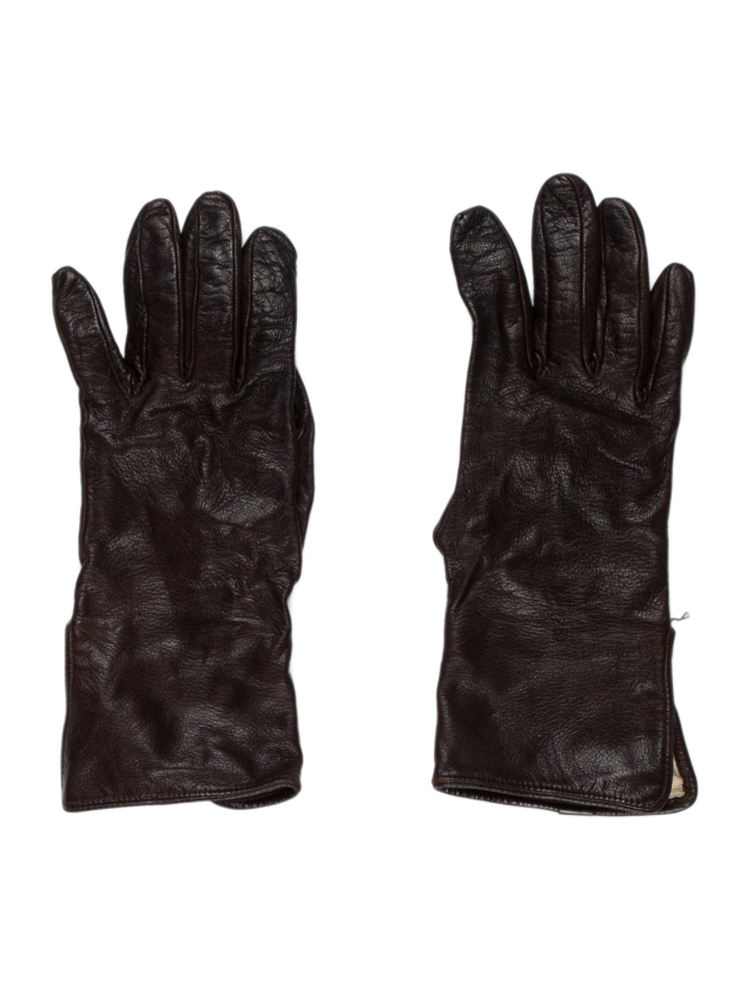 Burberry Leather Gloves