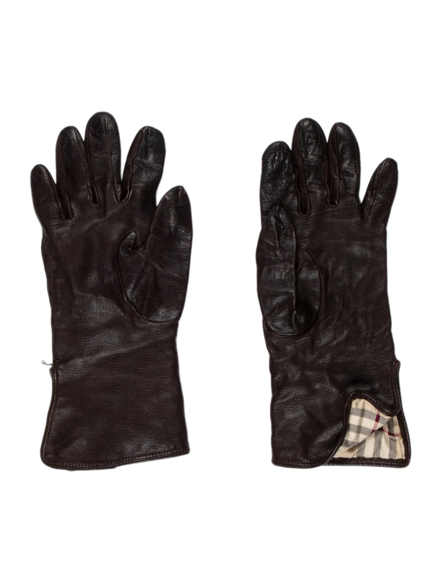 Burberry Leather Gloves