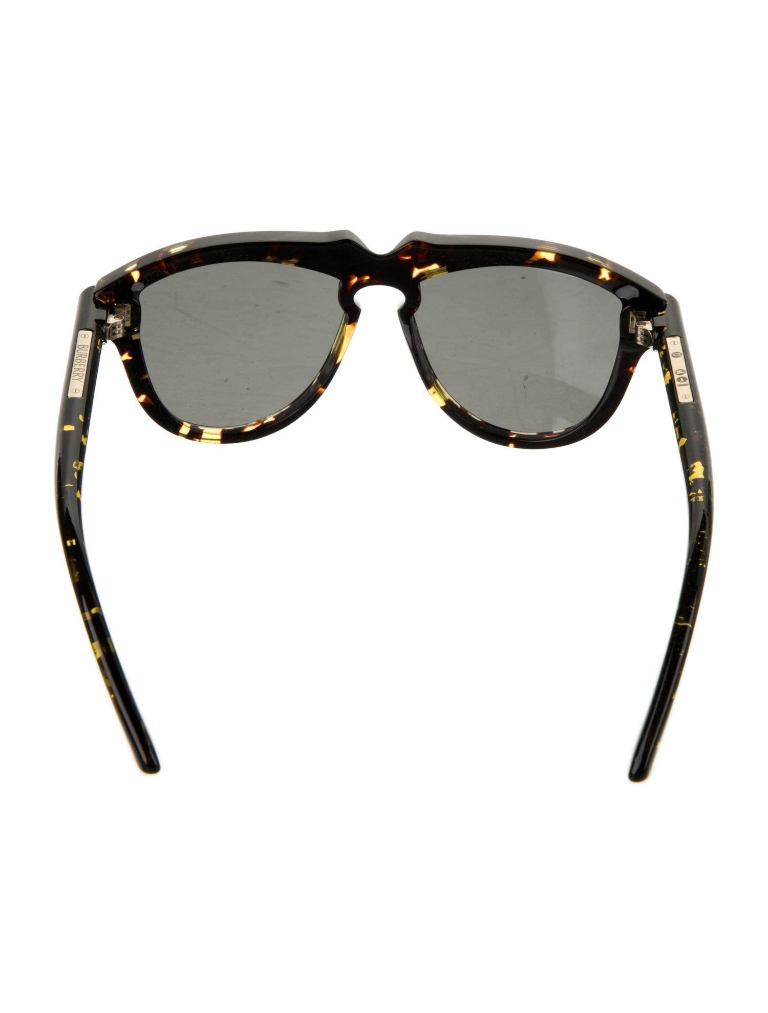Burberry Oversize Mirrored Sunglasses