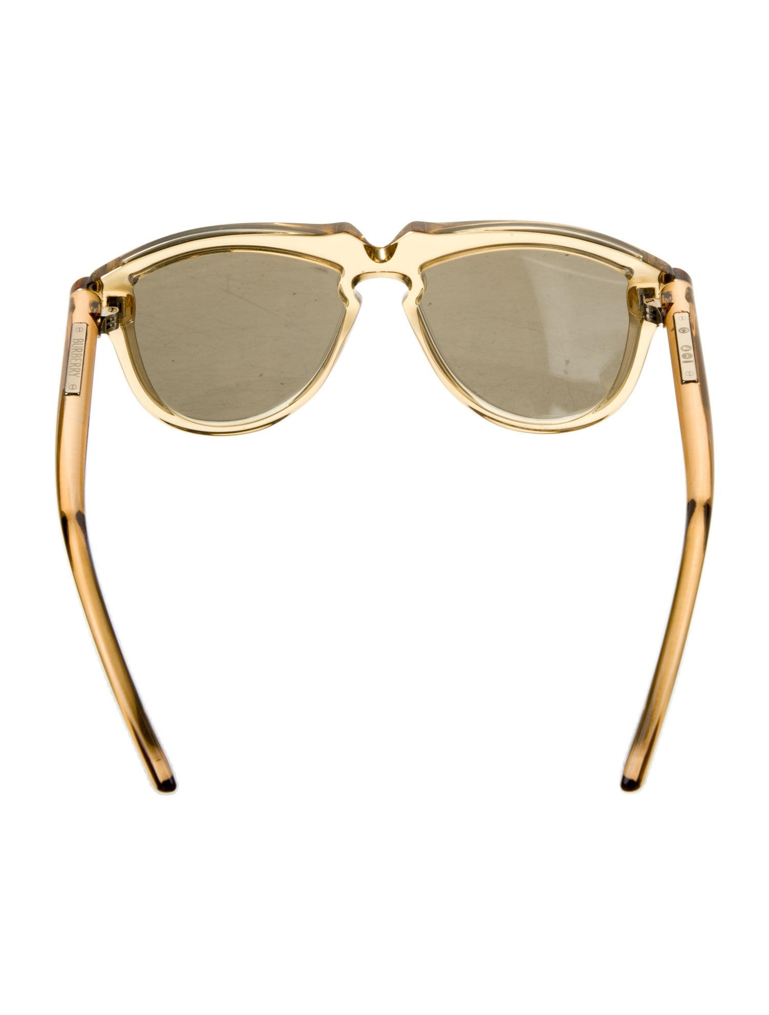 Burberry Wayfarer Mirrored Sunglasses