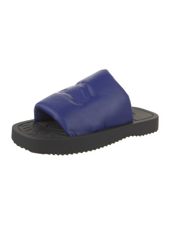 Burberry Leather Slides