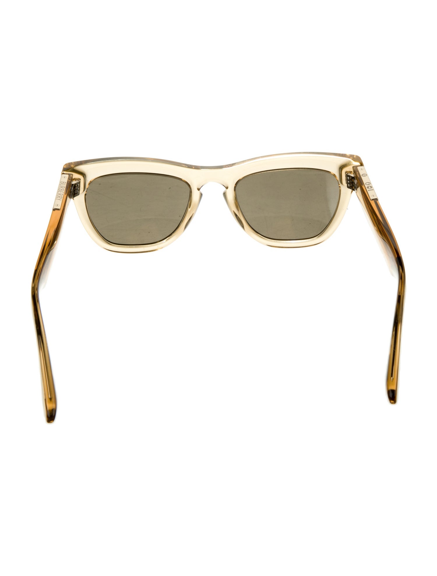 Burberry Wayfarer Mirrored Sunglasses