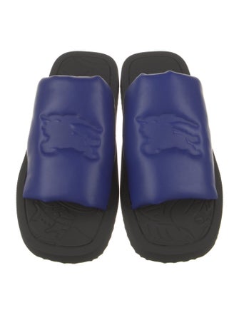 Burberry Leather Slides
