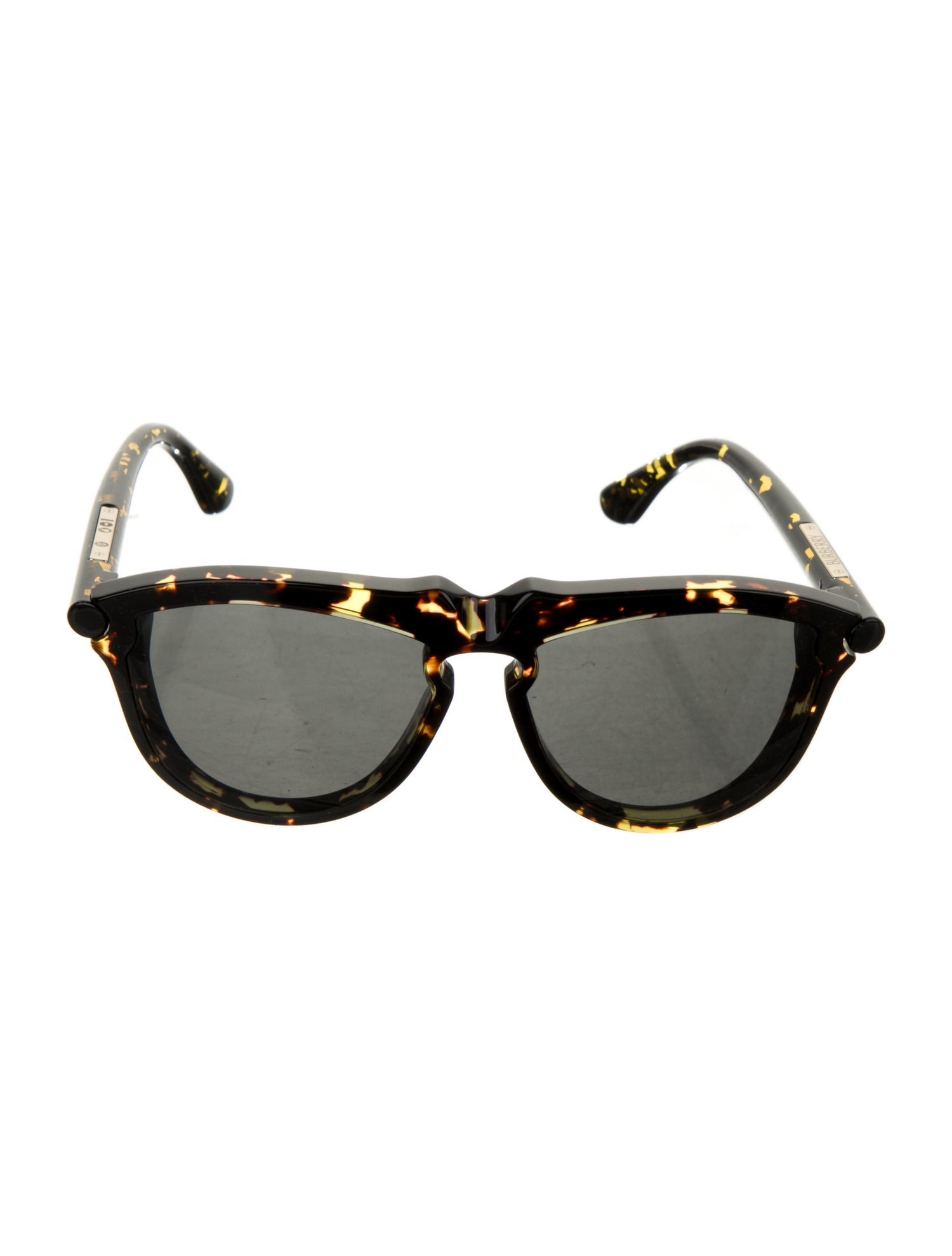Burberry Aviator Mirrored Sunglasses