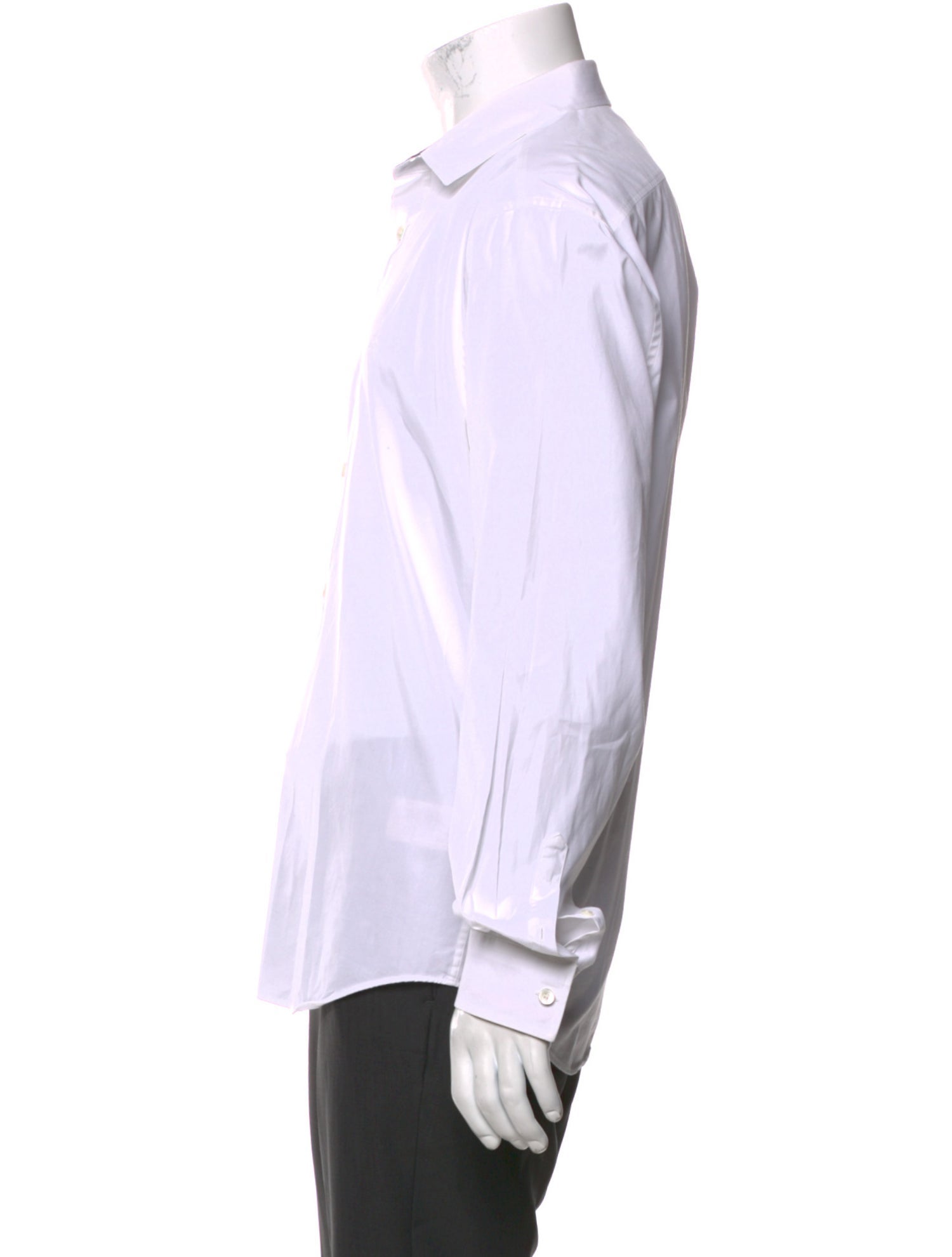 Burberry House Check Pattern Long Sleeve Dress Shirt