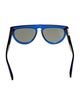Burberry Wayfarer Mirrored Sunglasses