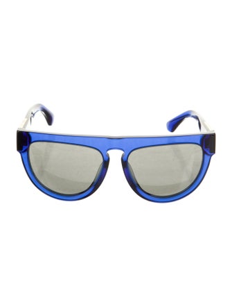 Burberry Aviator Mirrored Sunglasses