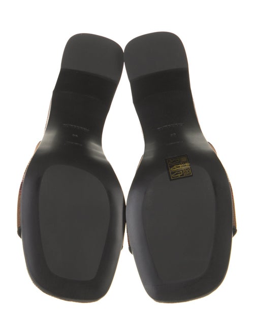 Burberry Nova Check Pattern Slides