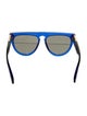 Burberry Wayfarer Mirrored Sunglasses