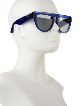 Burberry Wayfarer Mirrored Sunglasses