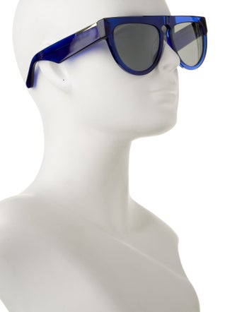 Burberry Cat-Eye Mirrored Sunglasses