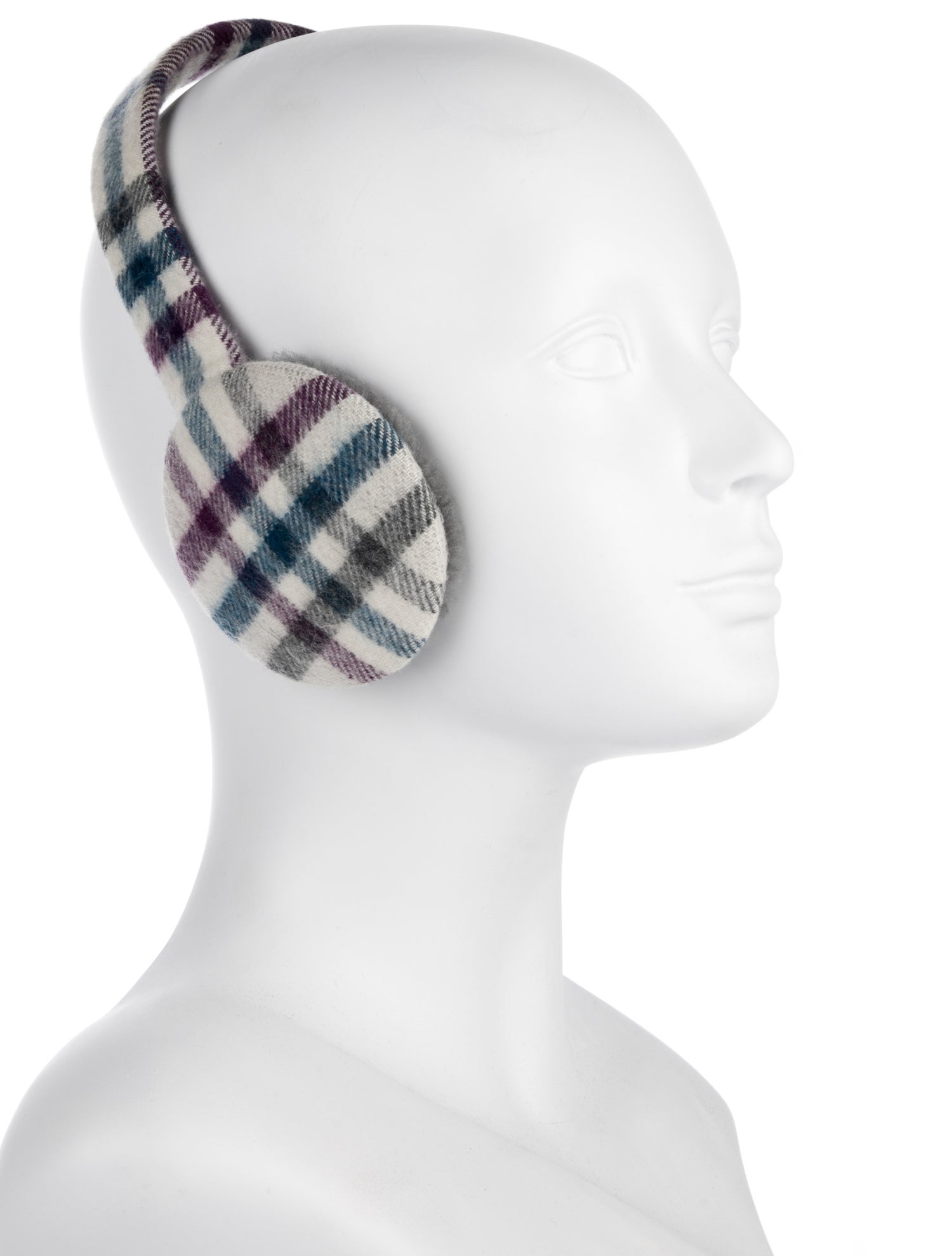 Burberry Cashmere Shearling-Lined Earmuffs