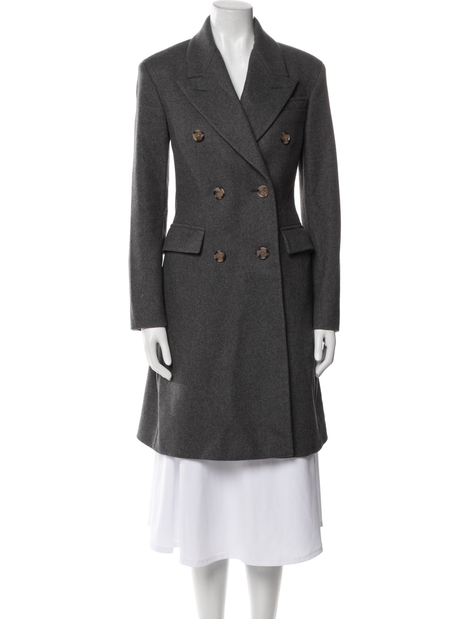 Burberry Virgin Wool Peacoat