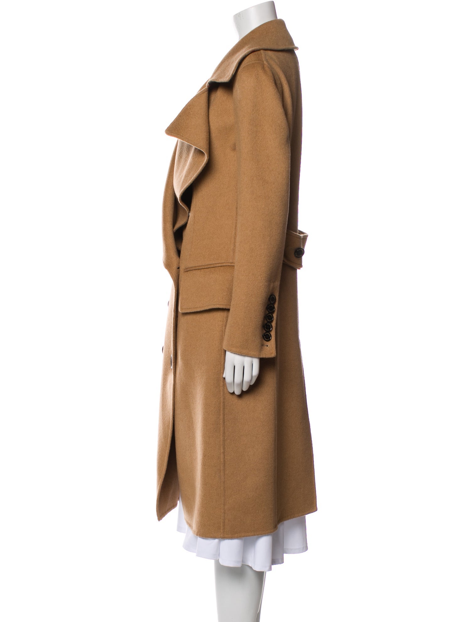Burberry Camel Hair Trench Coat