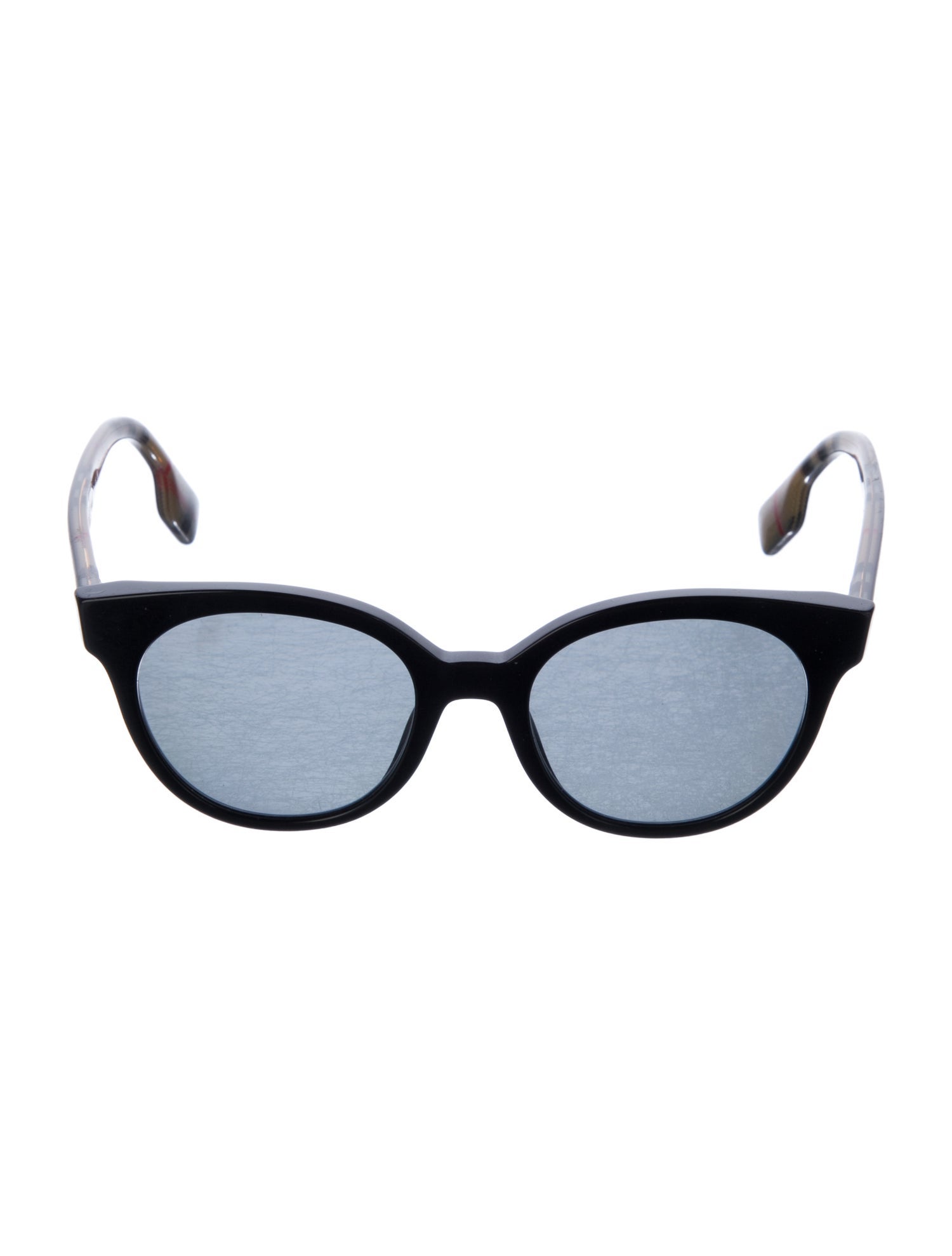 Burberry House Check Pattern Wayfarer Sunglasses