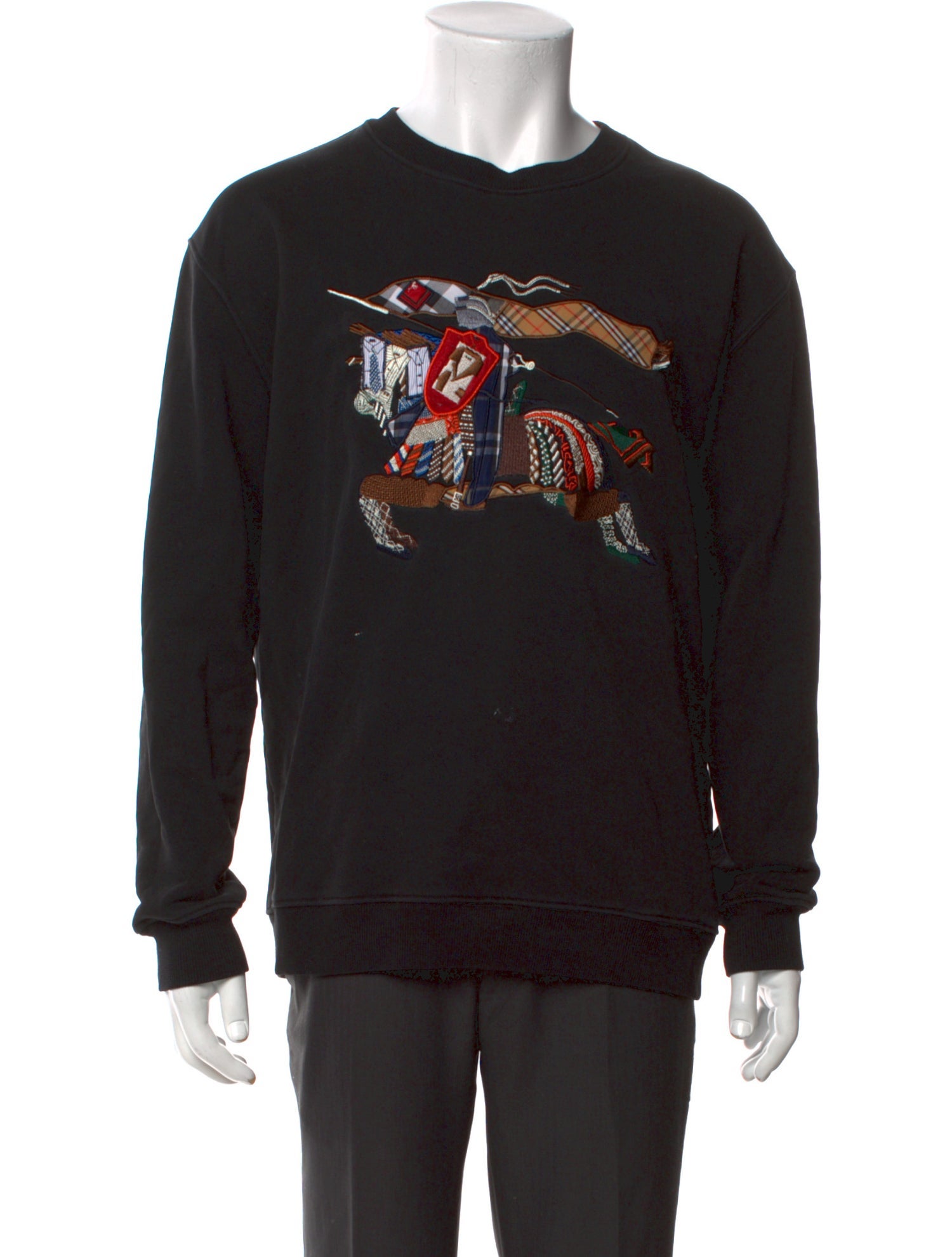 Burberry Graphic Print Crew Neck Sweatshirt