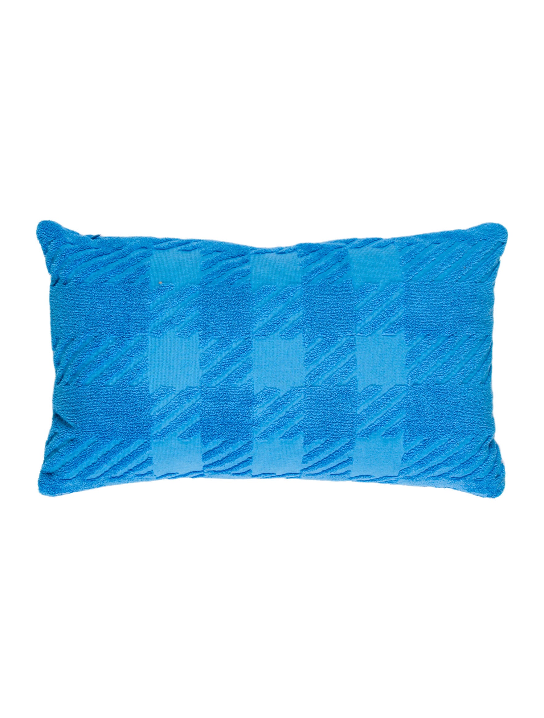 Burberry Jacquard Check Terry Cloth Cushion w/ Tags