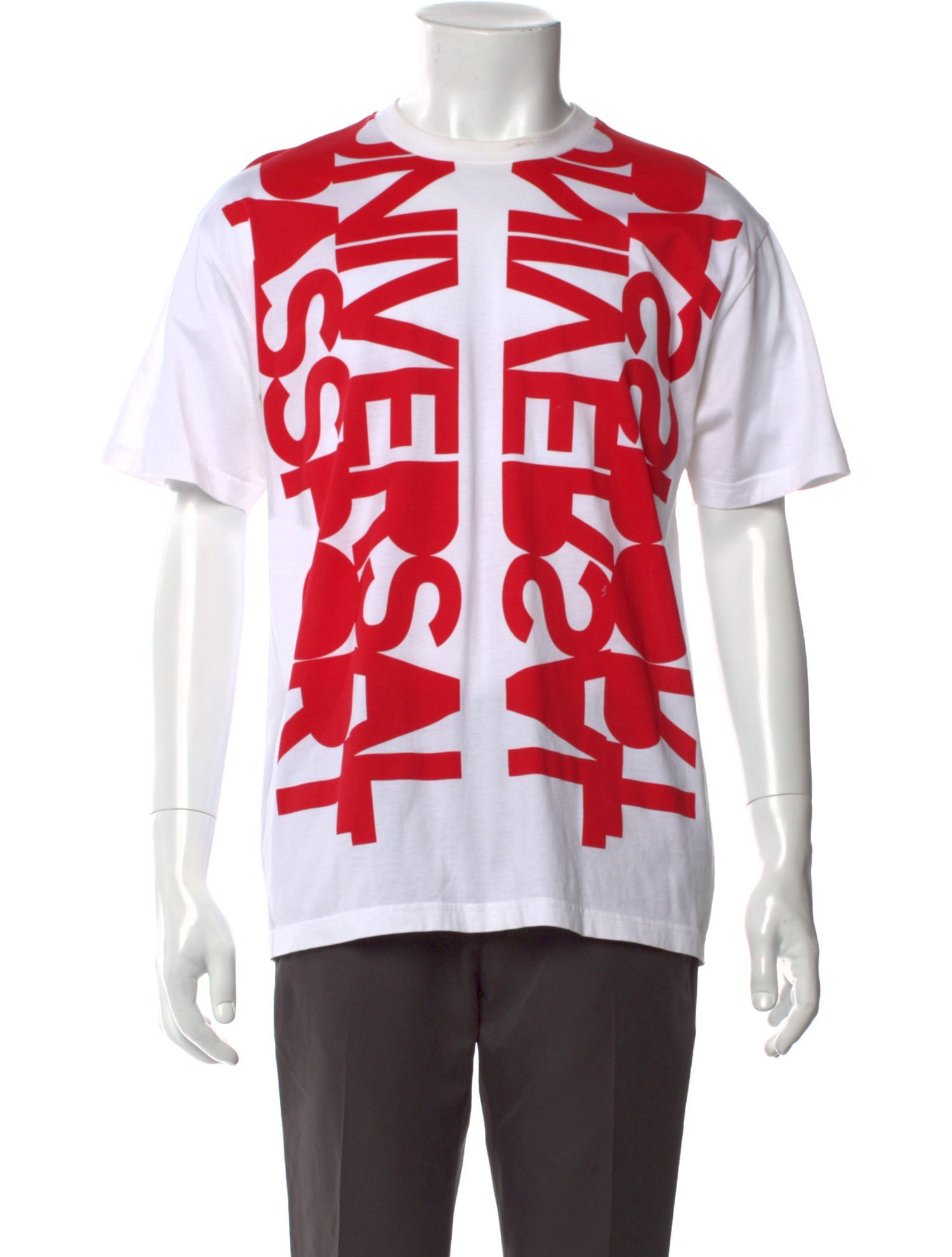 Burberry House Check Pattern Crew Neck T-Shirt