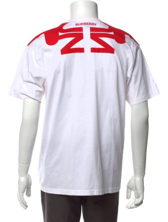 Burberry House Check Pattern Crew Neck T-Shirt