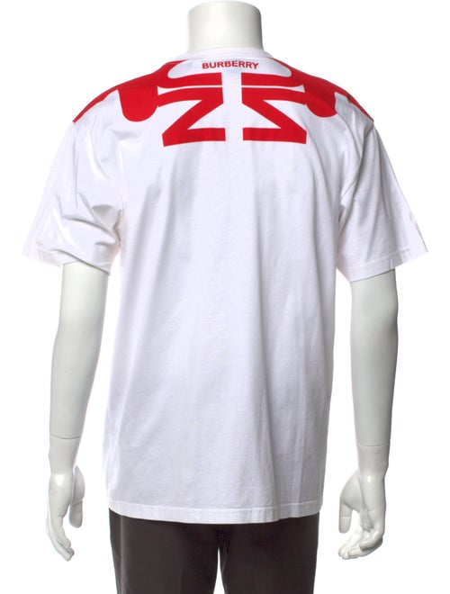 Burberry House Check Pattern Crew Neck T-Shirt