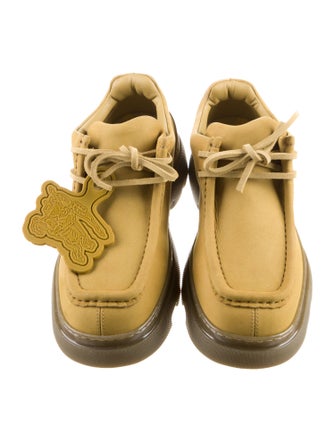 Burberry Suede Lace-Up Boots