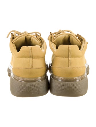 Burberry Suede Lace-Up Boots