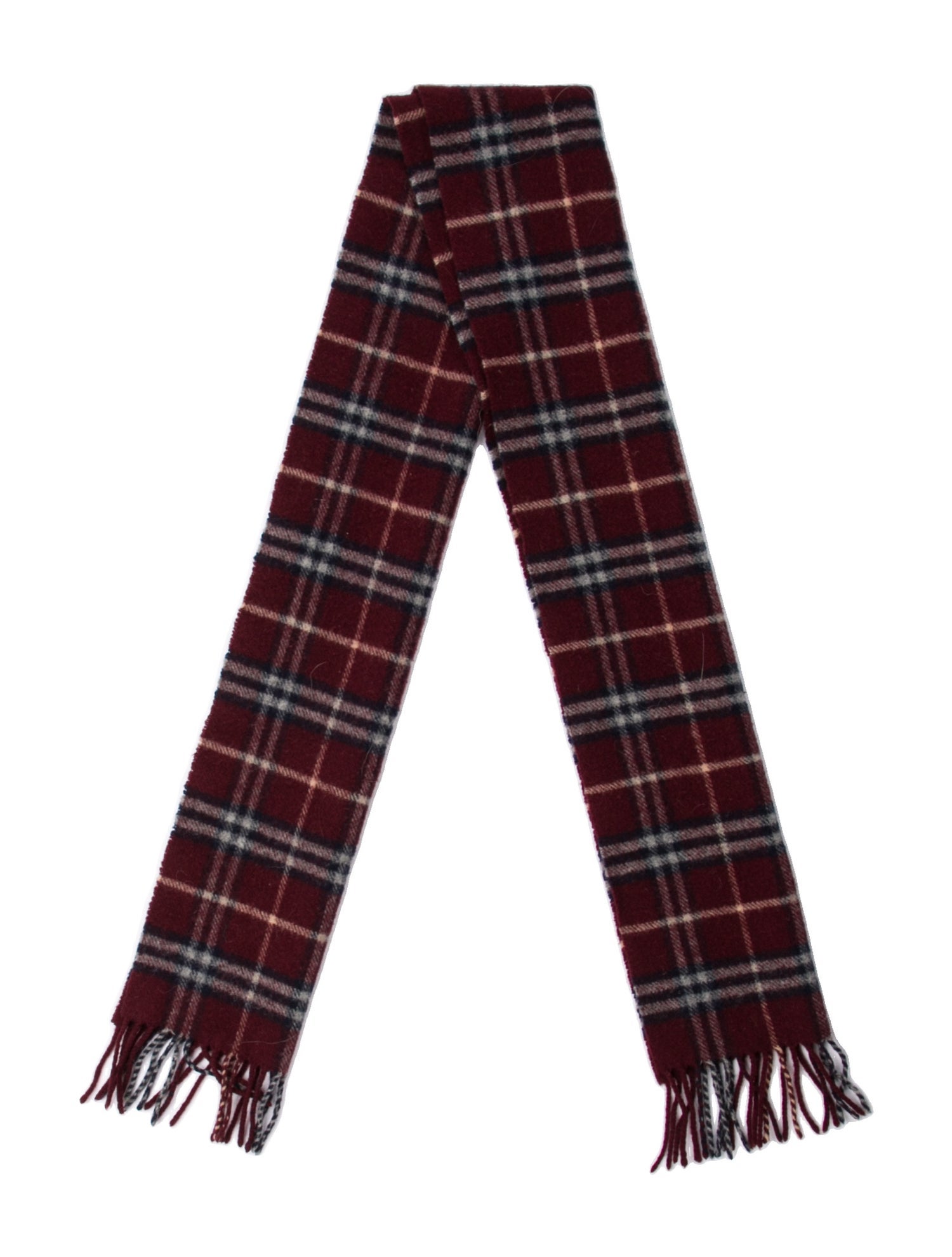 Burberry Wool House Check Pattern Scarf