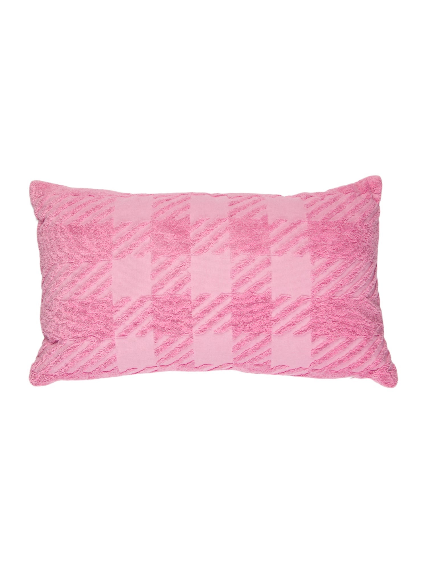 Burberry Jacquard Check Terry Cloth Cushion w/ Tags