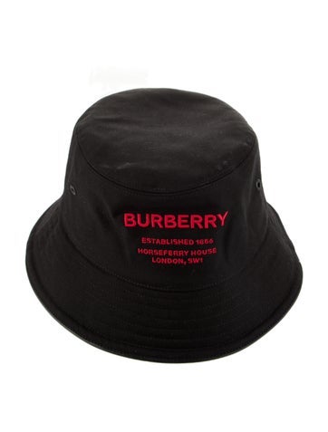 Burberry Hats Embroidered Bucket Hat