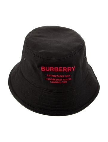 Burberry Hats Embroidered Bucket Hat